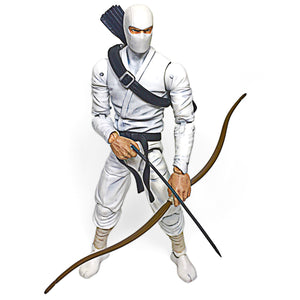 Deluxe Ninja White Action Figure Toy